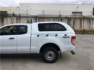 Hard-Top Ford Ranger Freestyle Cab 12-16 W/ Windows Linextras (Gel White)